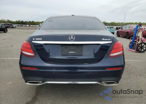2017 Mercedes-Benz E 300 4Matic from USA, damaged, VIN WDDZF4KB3HA076755